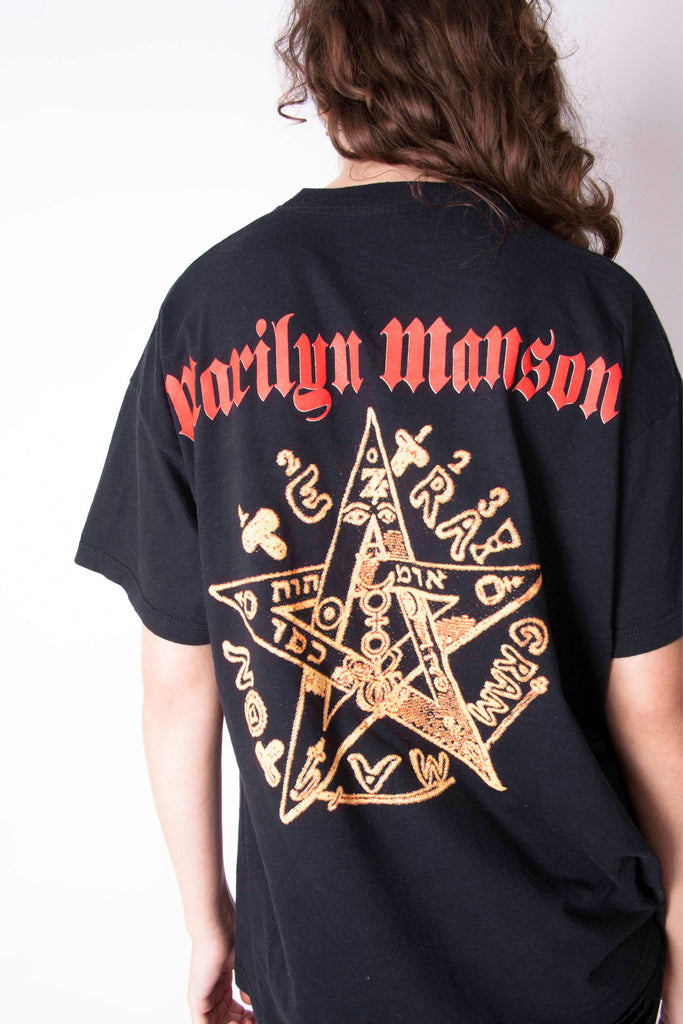 RARE Vintage s Marilyn Manson Band T Shirt – Not Too