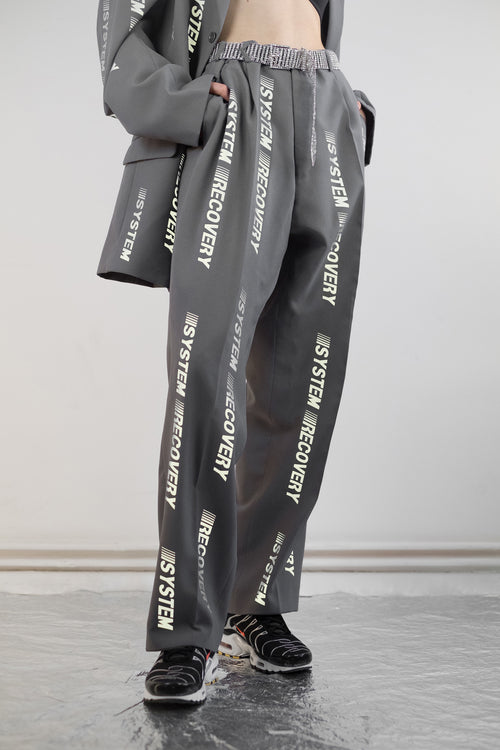 Vintage Reworked Reflective Work Trousers