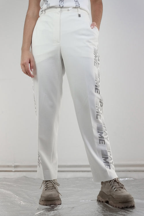 Vintage Reworked Reflective Pay Me Trousers