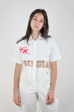 Vintage Reworked 7x Red Reflective Panel Shirt