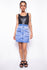 Vintage 90s Byblos Blu High Waist Skirt - The Black Market