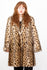 Vintage 90s Leopard Print Faux Fur Coat - The Black Market