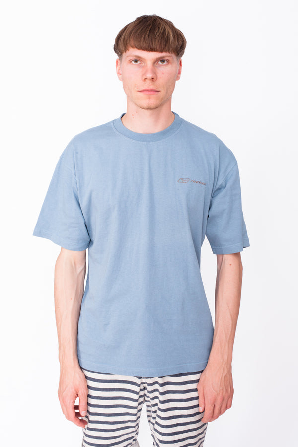 Vintage 90s Reebok Blue T-Shirt - The Black Market