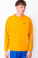 Vintage 90s Nike Mustard Sweatshirt