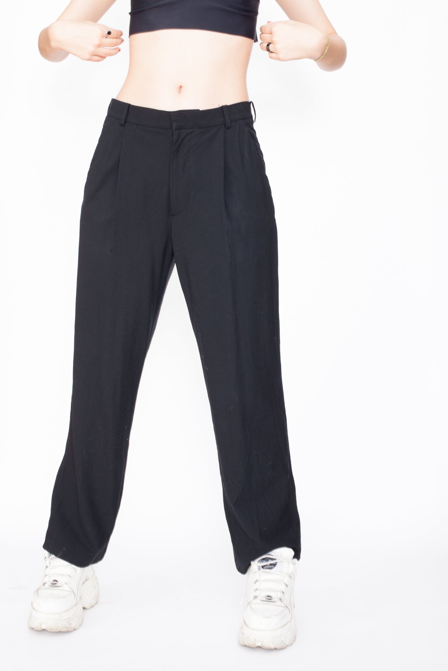 Vintage 80s Gianni Versace Work Trousers – Not Too Sweet