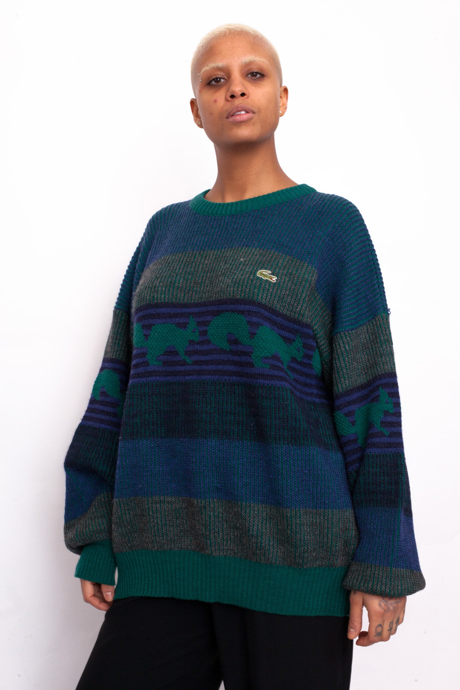 morgenmad omhyggelig oprejst Chemise Lacoste Pattern Wool Jumper – Not Too Sweet