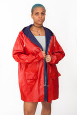 Vintage 80s Reversible Raincoat